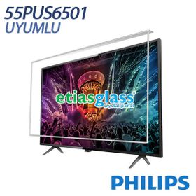 Etiasglass Philips 55PUS6501 Tv Ekran Koruyucu