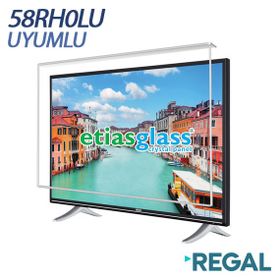 Etiasglass Regal 58RH0LU 3 mm Tv Ekran Koruyucu