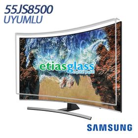 Etiasglass Samsung 55JS8500 CURVED Tv Ekran Koruyucu