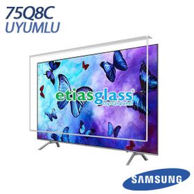 Etiasglass Samsung 75Q8C  Tv Ekran Koruyucu