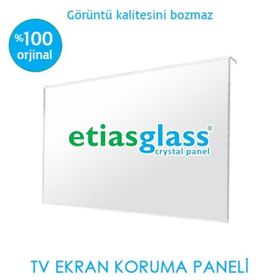 Etiasglass Samsung UE65JU6570 Curved 3 mm Uyumlu TV Ekran Koruyucu