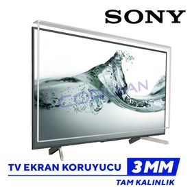 Etiasglass Sony 49XH8096 3 mm Uyumlu TV Ekran Koruyucu