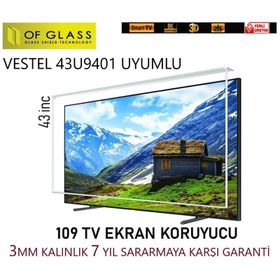 Etiasglass Vestel 43U9401 TV Ekran Koruyucu