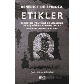 Etikler - Benedict De Spinoza