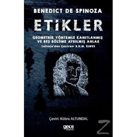 Etikler - Benedict De Spinoza