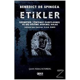 Etikler - Benedict De Spinoza