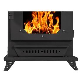 Etinova MS-K003 Modeli Şömineli Fırınlı Pelet ve Odun Sobası