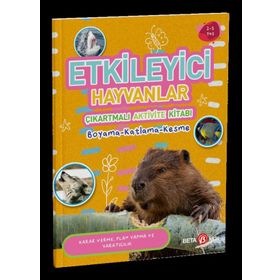 Etkileyici Hayvanlar - Çıkartmalı Aktivite Kitabı