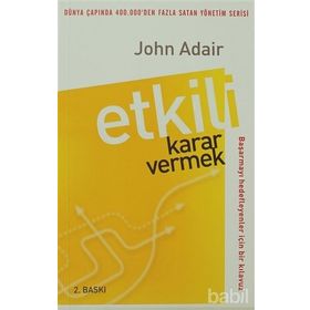 ETKILI KARAR VERMEK - JOHN ADAIR