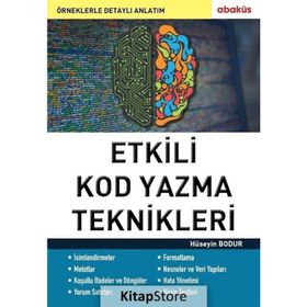 Etkili Kod Yazma Teknikleri - Hüseyin Bodur