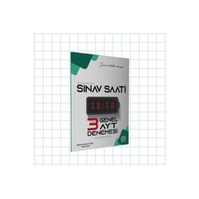 Etkili Matematik Sınav Saati AYT Genel Denemesi