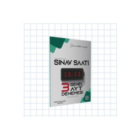 Etkili Matematik Sınav Saati AYT Genel Denemesi