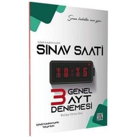 Etkili Matematik Sınav Saati AYT Genel Denemesi