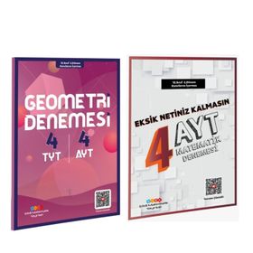 Etkili Matematik - TYT AYT Geometri ve AYT Matematik Deneme Seti 2 Kitap