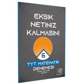 Etkili Matematik Yayınları Eksik Netiniz Kalmasın TYT 6 Deneme