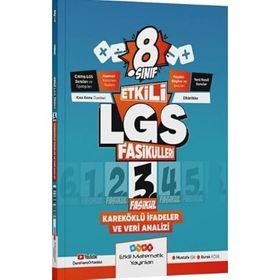 Etkili Matematik Yayınları LGS 8. Sınıf Köklü İfadeler 3 Etkili Fasikül