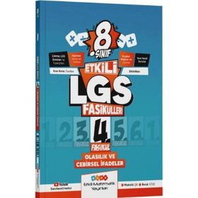 Etkili Matematik Yayınları LGS 8. Sınıf Olasılık ve Cebirsel İfadeler 4 Etkili Fasikül