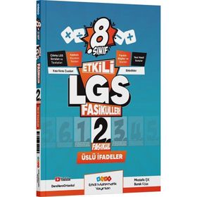 Etkili Matematik Yayınları LGS 8. Sınıf Üslü İfadeler 2 Etkili Lgs Fasikülleri