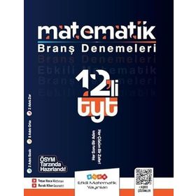 Etkili Matematik Yayınları TYT 12'li Matematik Branş Denemeleri