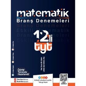 Etkili Matematik Yayınları TYT 12'li Matematik Branş Denemeleri