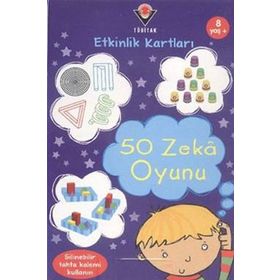 Etkinlik Kartları 50 Zeka Oyunu - Lucy Beckett Bowman