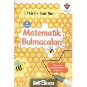 Etkinlik Kartları Matematik Bulmacaları Kolektif Tübitak Yayınları
