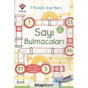 Etkinlik Kartları Sayı Bulmacaları Kolektif Tübitak Yayınları
