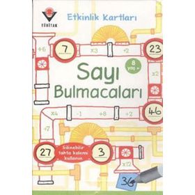 Etkinlik Kartları Sayı Bulmacaları - Kolektif