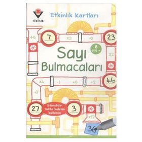 Etkinlik Kartları Sayı Bulmacaları - Kolektif