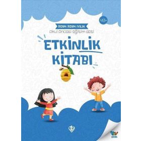 Etkinlik Kitabı - Adım Adım İyilik Okul Öncesi Eğitim Seti - Türkiye Diyanet Vakfı Yayınları