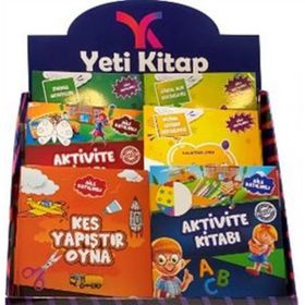 Etkinlik Kitapları Standı 120'li Set - Yeti