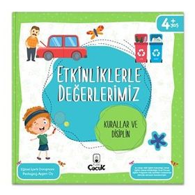 Etkinliklerle Değerlerimiz - Kurallar ve Disiplin - Dikkat Geliştiren Çizgiler - Floki Çocuk