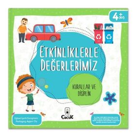 Etkinliklerle Değerlerimiz - Kurallar ve Disiplin - Dikkat Geliştiren Çizgiler - Floki Çocuk