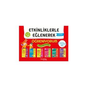 Etkinliklerle Eğlenerek Öğreniyorum Seti-6 Kitap Takım - Kolektif
