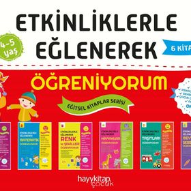 Etkinliklerle Eğlenerek Öğreniyorum Seti-6 Kitap Takım - Kolektif