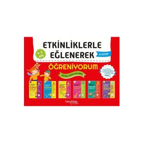 Etkinliklerle Eğlenerek Öğreniyorum Seti-6 Kitap Takım - Kolektif
