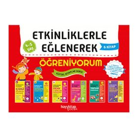 Etkinliklerle Eğlenerek Öğreniyorum Seti-6 Kitap Takım - Kolektif