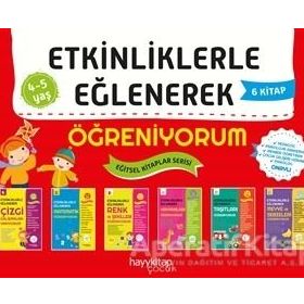Etkinliklerle Eğlenerek Öğreniyorum Seti-6 Kitap Takım - Kolektif