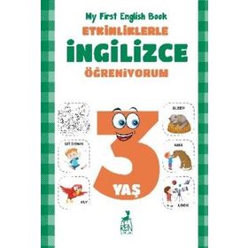 Etkinliklerle İngilizce Öğreniyorum 3 Yaş - My First English Book - Ren