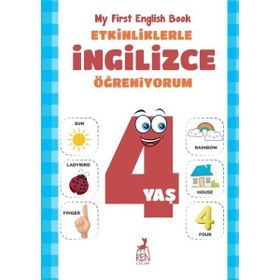 Etkinliklerle İngilizce Öğreniyorum 4 Yaş - My First English Book - Ren