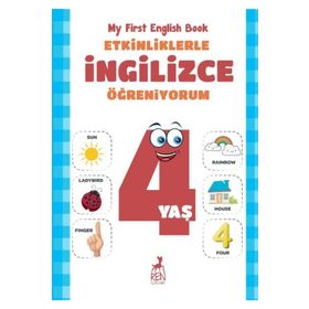 Etkinliklerle İngilizce Öğreniyorum 4 Yaş - My First English Book - Ren