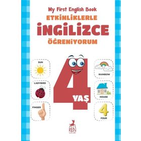 Etkinliklerle İngilizce Öğreniyorum 4 Yaş - My First English Book - Ren