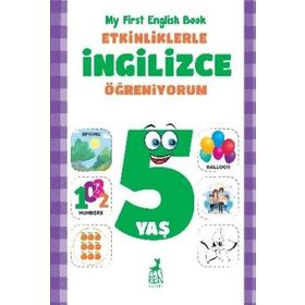 Etkinliklerle İngilizce Öğreniyorum 5 Yaş - My First English Book - Ren