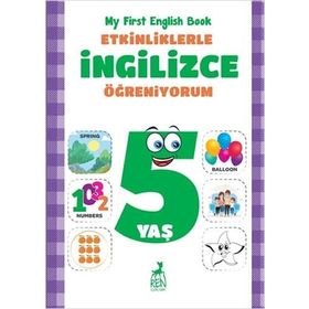 Etkinliklerle İngilizce Öğreniyorum 5 Yaş - My First English Book - Ren