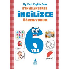 Etkinliklerle İngilizce Öğreniyorum 6 Yaş - My First English Book - Ren