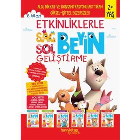 Etkinliklerle Sağ Beyin Sol Beyin Geliştirme Hayy Kitap
