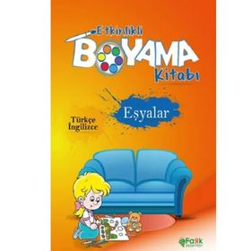 Etkinlikli Boyama Kitabı Eşyalar - Kolektif