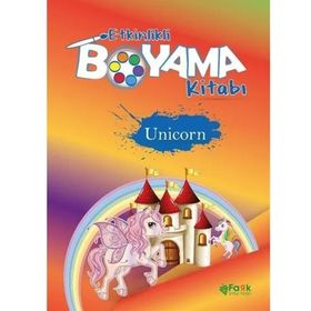 Etkinlikli Boyama Kitabı Unicorn - Kolektif