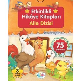 Etkinlikli Hikaye Kitapları Aile Dizisi 4 Kitap Akide Şekeri Yayınları