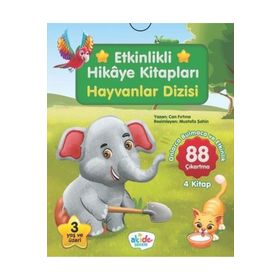 Etkinlikli Hikaye Kitapları Hayvanlar Dizisi 4 Kitap Akide Şekeri Yayınları